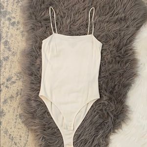 TOP SHOP square neck body suit